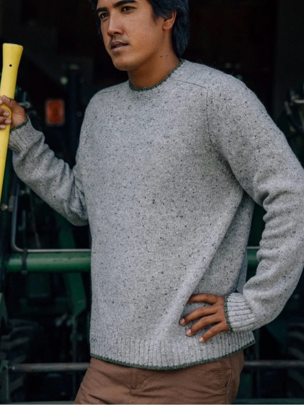 MOLLUSK California Cambridge Sweater